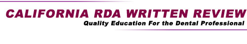 CA RDA Written Review